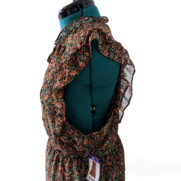 BB Dakota Steve Madden Chiffon Floral Lightweight Flowy Dress Size XXL NWT - Picture 3 of 9